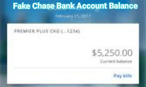 Bank Account Balance. . Fake chase bank account balance generator
